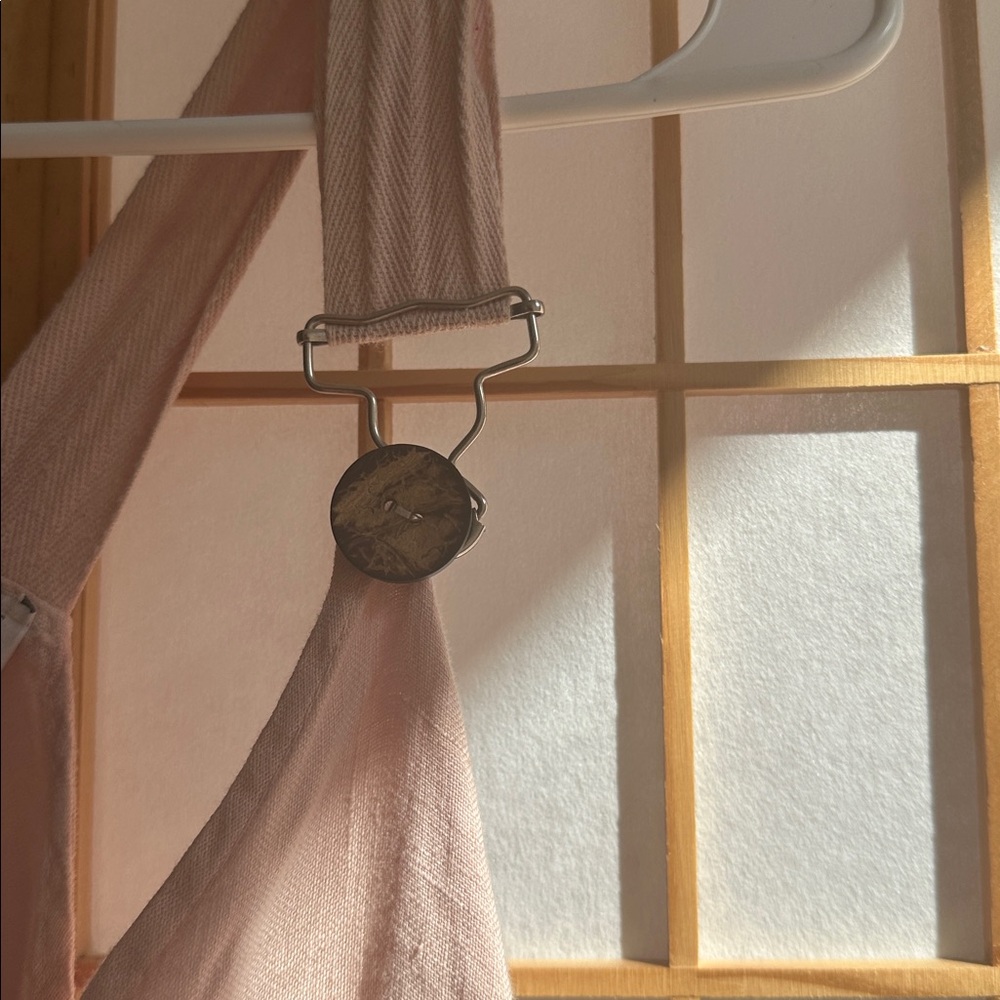100 % pink linen overalls - Picture 5 of 10